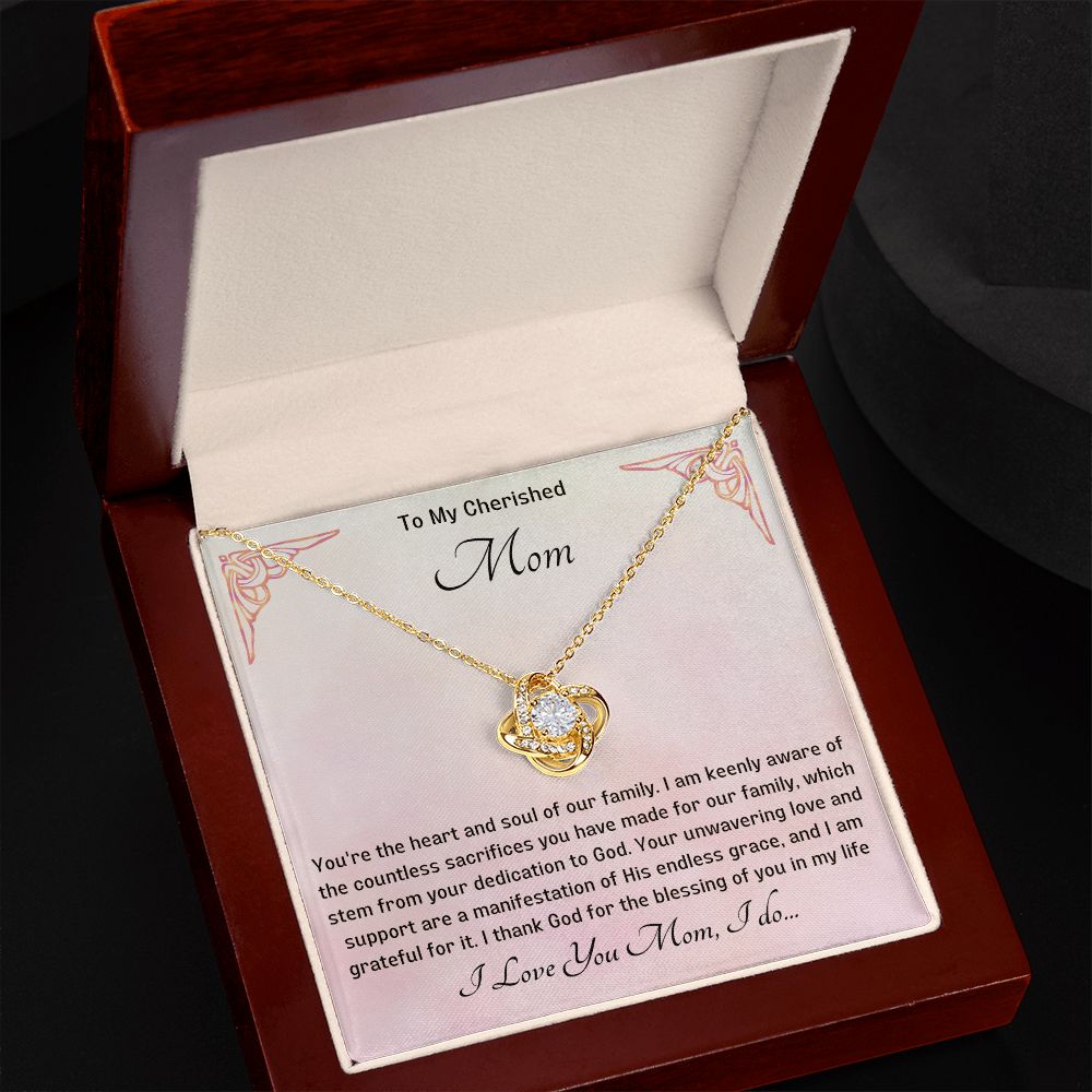 Mum Knot Necklace