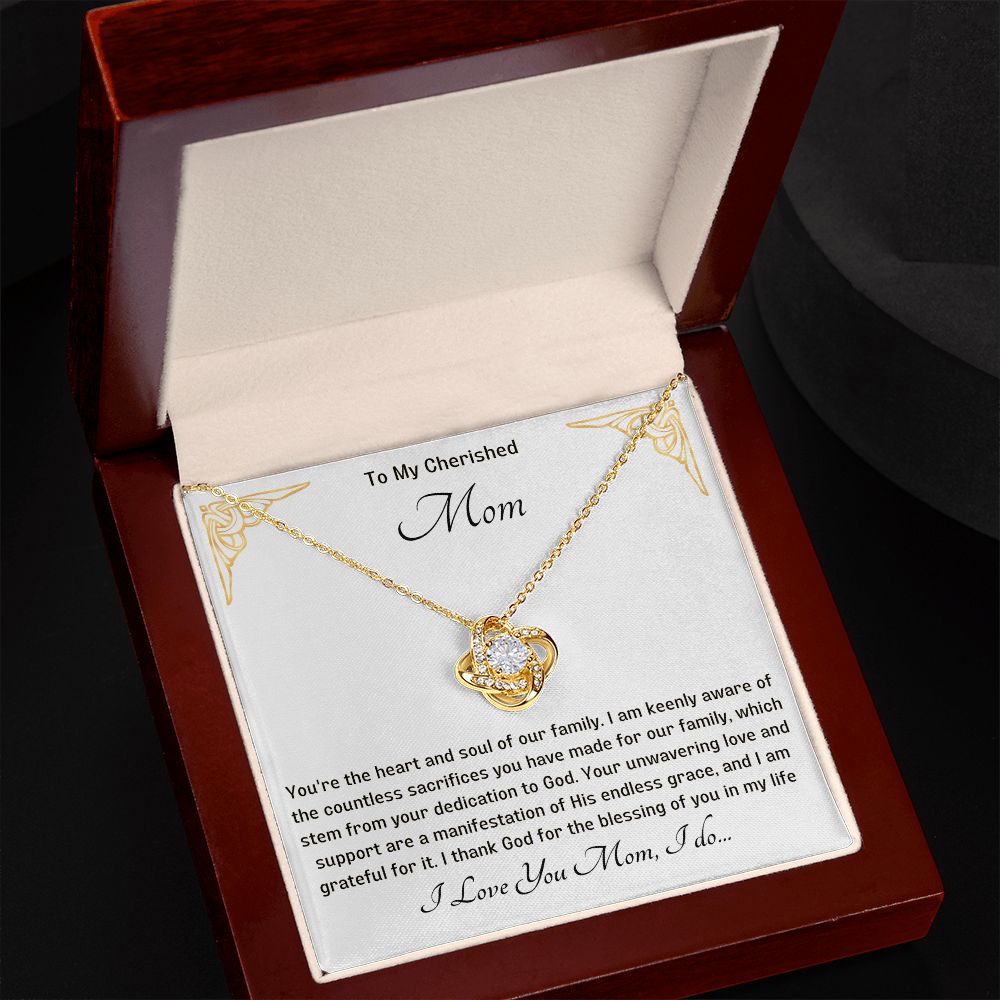 Mum Knot Necklace