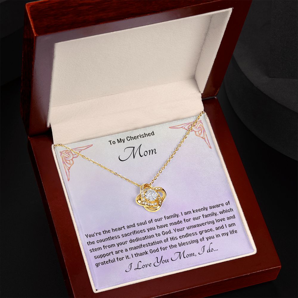 Mum Knot Necklace