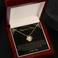 Stepped Up Mom Knot Necklace 8