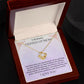 Stepped Up Mom Knot Necklace 19