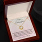 Goddaughter 1st Communion Gifts , Christening, Baptism, Confirmation, Necklace & Meaningful Message in Gift Box from Godmother