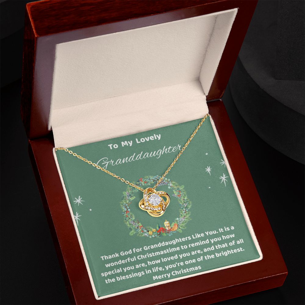 GDDR - Green Lovely Thank God 2022 Sept Knot Necklace Template