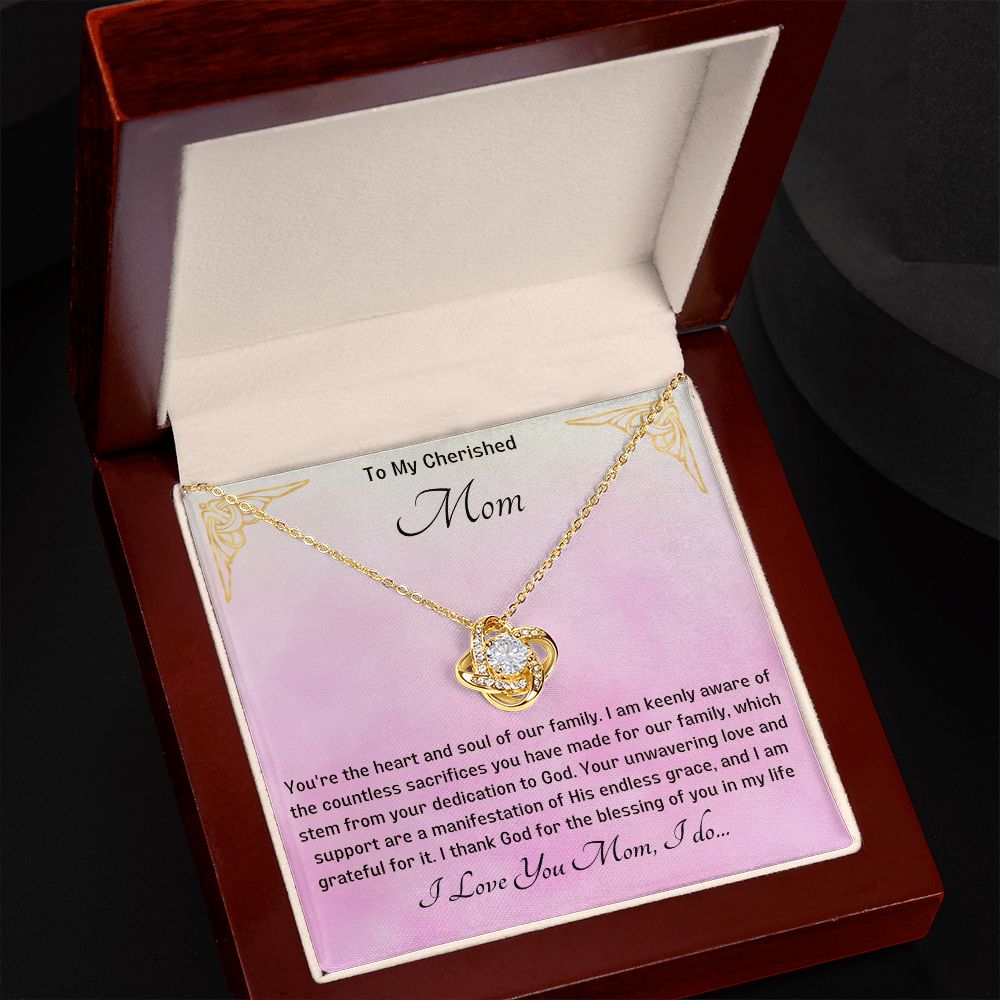 Mum Knot Necklace