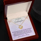 Goddaughter 1st Communion Gifts , Christening, Baptism, Confirmation, Necklace & Meaningful Message in Gift Box from Godmother