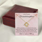 1st Communion Gifts for Granddaughter, Christening, Baptism, Confirmation, Necklace & Meaningful Message in Gift Box from Grandmother