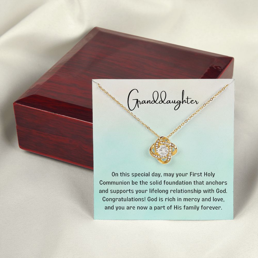 Granddaughter First Communion Gift | Confirmation Gift Present for Granddaughter | Holy Confirmation Gift Girl Present From Grandparents