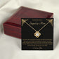 Stepped Up Mom Knot Necklace 12