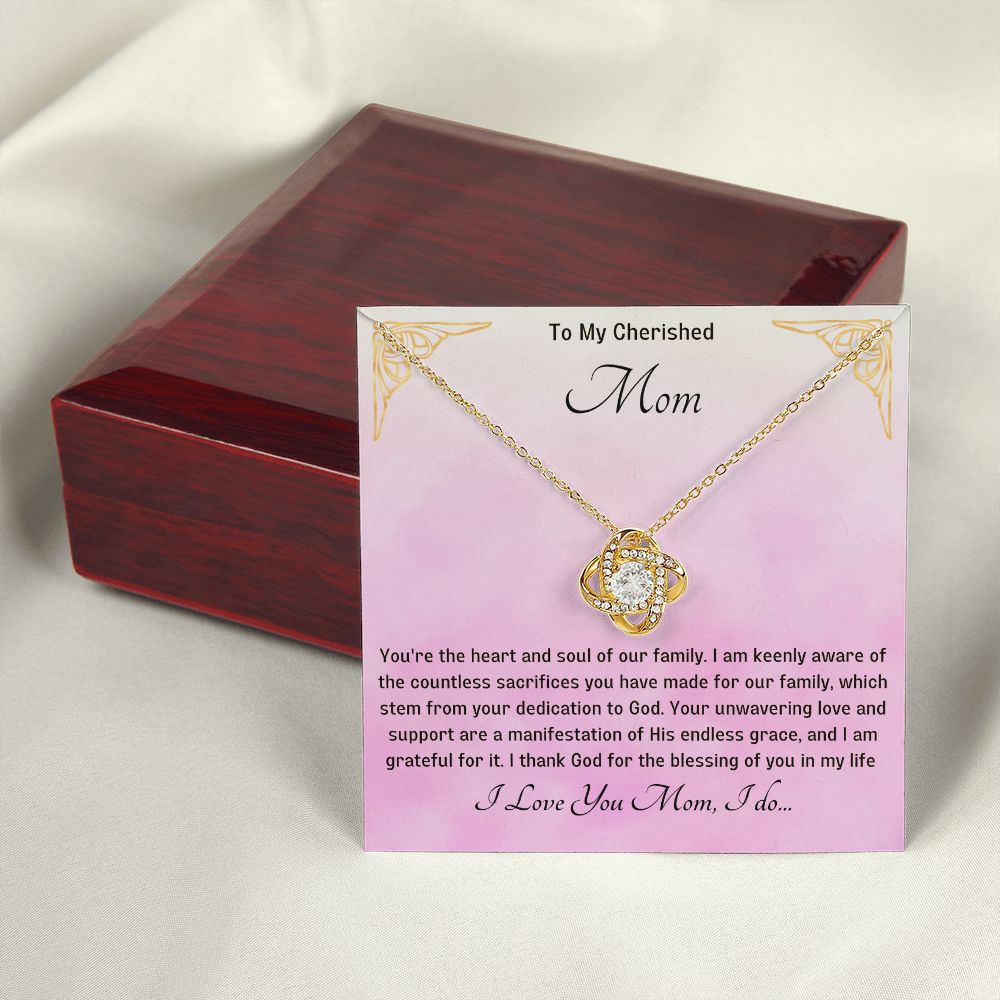 Mum Knot Necklace