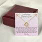 Stepped Up Mom Knot Necklace 13