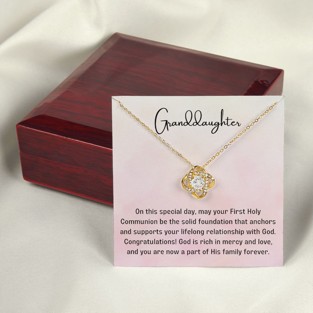 Granddaughter First Communion Gift | Confirmation Gift Present for Granddaughter | Holy Confirmation Gift Girl Present From Grandparents