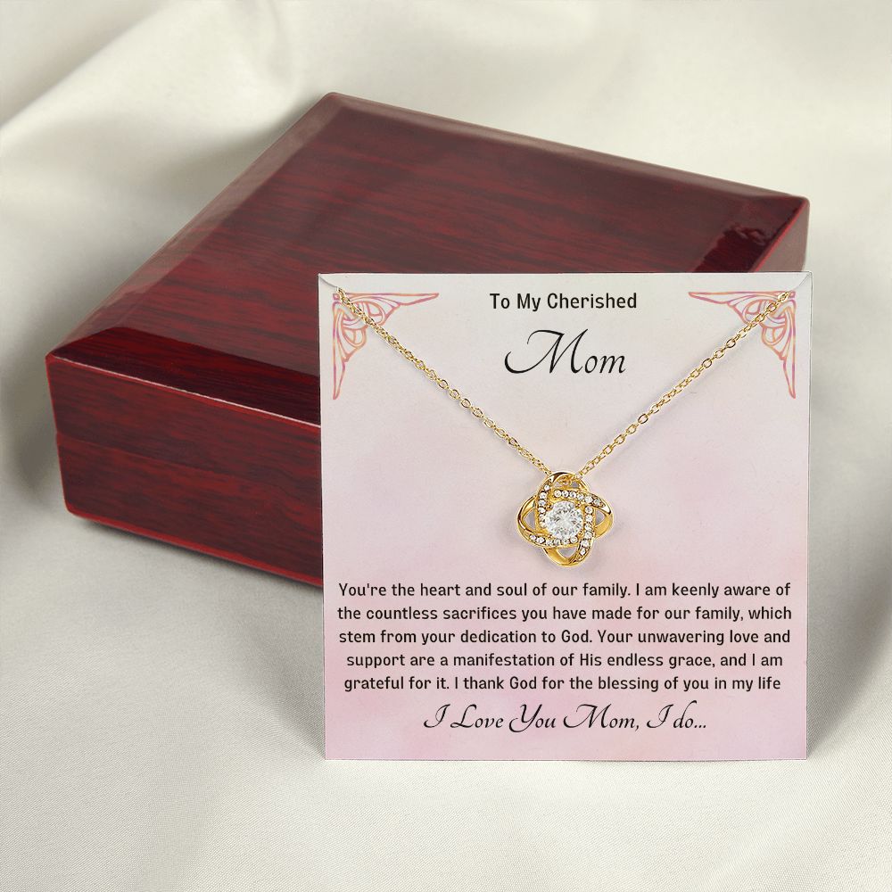 Mum Knot Necklace