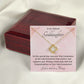 Goddaughter 1st Communion Gifts , Christening, Baptism, Confirmation, Necklace & Meaningful Message in Gift Box from Godmother