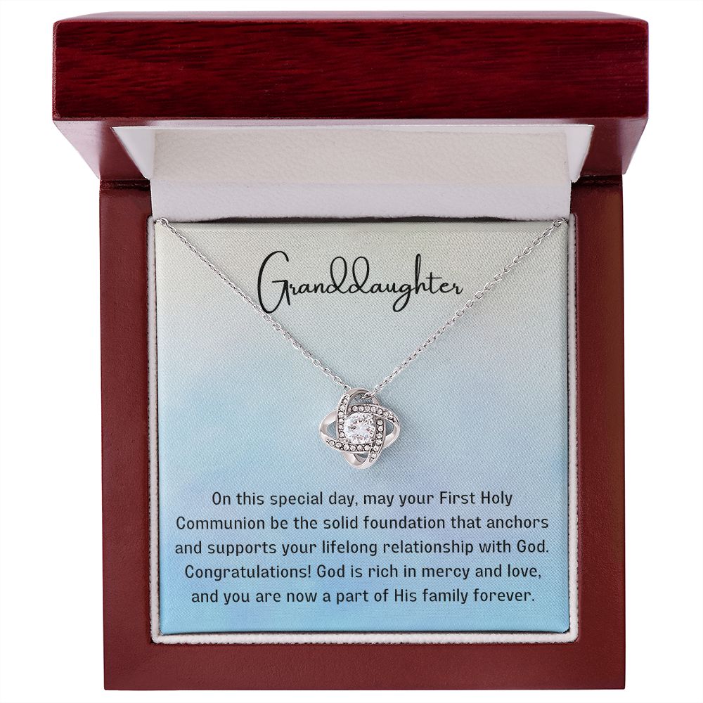 Granddaughter First Communion Gift | Confirmation Gift Present for Granddaughter | Holy Confirmation Gift Girl Present From Grandparents