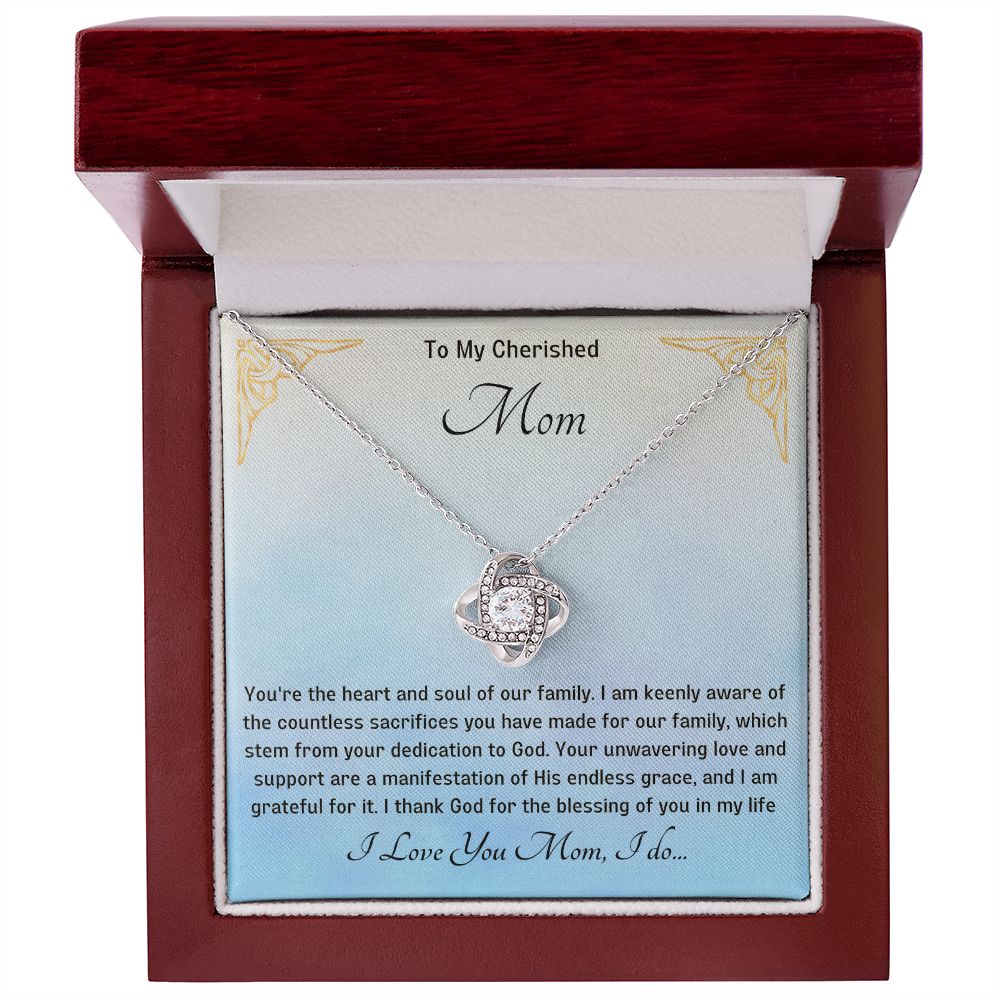 Mum Knot Necklace