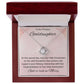 Goddaughter 1st Communion Gifts, Christening, Catholic Gift, Confirmation, Girl Necklace & Best Wishes in Gift Box from Godmother