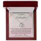 Goddaughter 1st Communion Gifts , Christening, Baptism, Confirmation, Necklace & Meaningful Message in Gift Box from Godmother