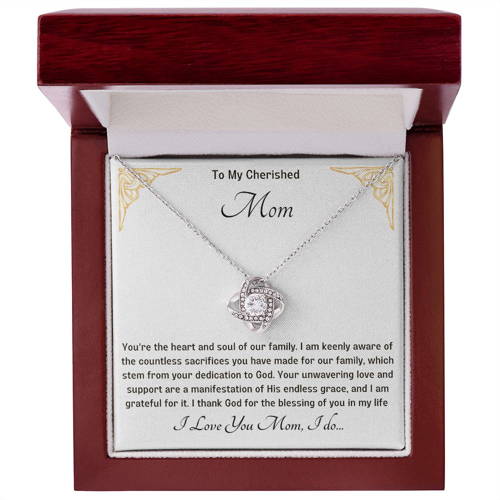 Mum Knot Necklace
