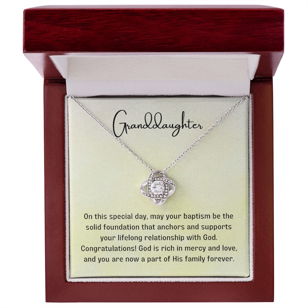 Baptism Gift Girl Present From Grandparents | Granddaughter Christening Gift | Christening Gift Present for Granddaughter