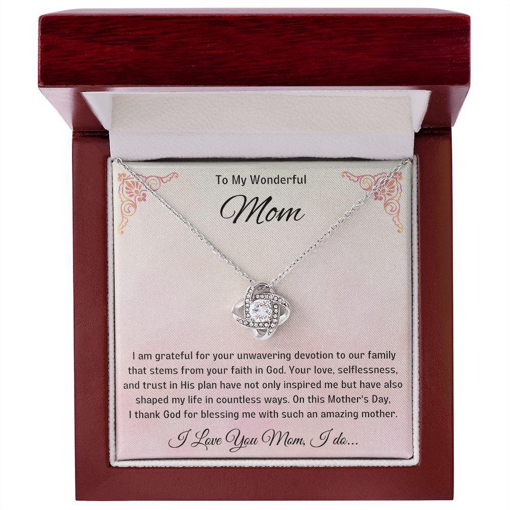 Mum Knot Necklace