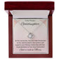 Goddaughter 1st Communion Gifts, Christening, Catholic Gift, Confirmation, Girl Necklace & Best Wishes in Gift Box from Godmother