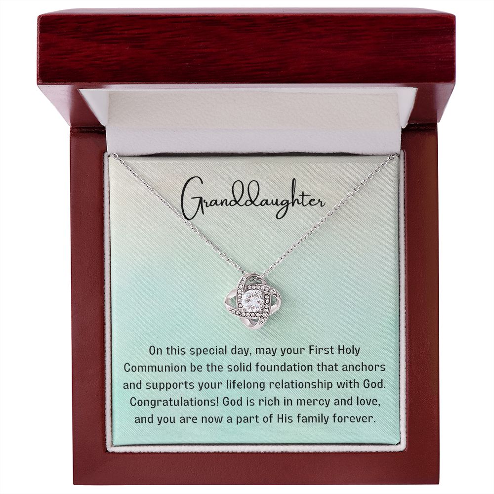 Granddaughter First Communion Gift | Confirmation Gift Present for Granddaughter | Holy Confirmation Gift Girl Present From Grandparents