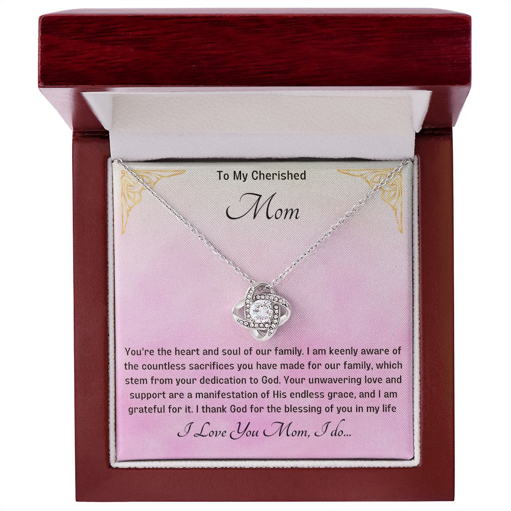Mum Knot Necklace