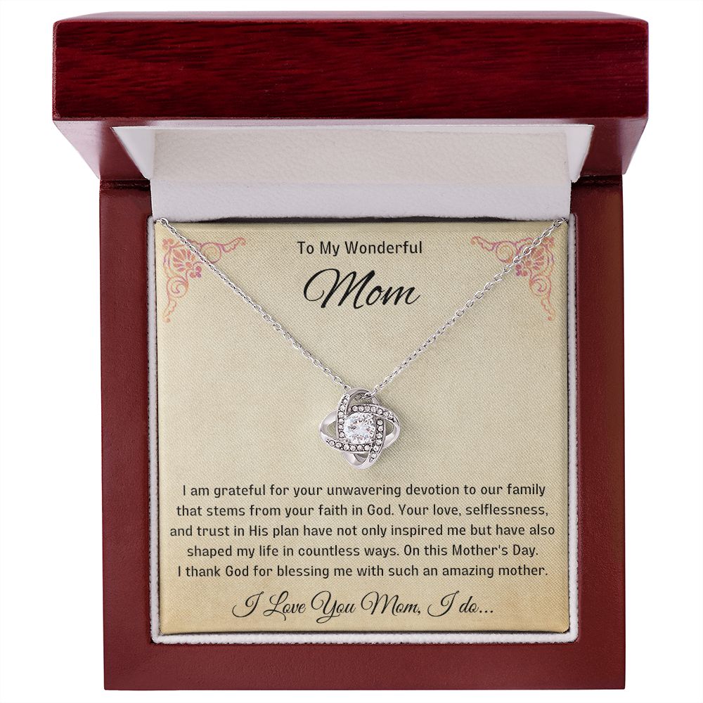 Mum Knot Necklace