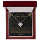 Stepped Up Mom Knot Necklace 17