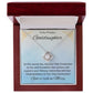 Goddaughter 1st Communion Gifts, Christening, Catholic Gift, Confirmation, Girl Necklace & Best Wishes in Gift Box from Godmother