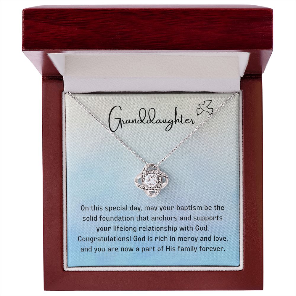 Baptism Gift Girl Present From Grandparents | Granddaughter Christening Gift | Christening Gift Present for Granddaughter