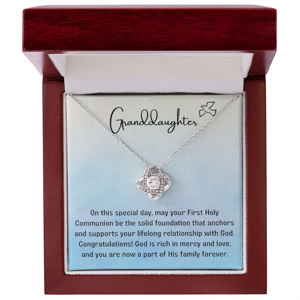Granddaughter First Communion Gift | Confirmation Gift Present for Granddaughter | Holy Confirmation Gift Girl Present From Grandparents