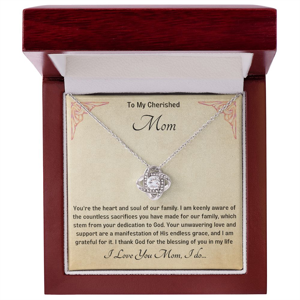 Mum Knot Necklace