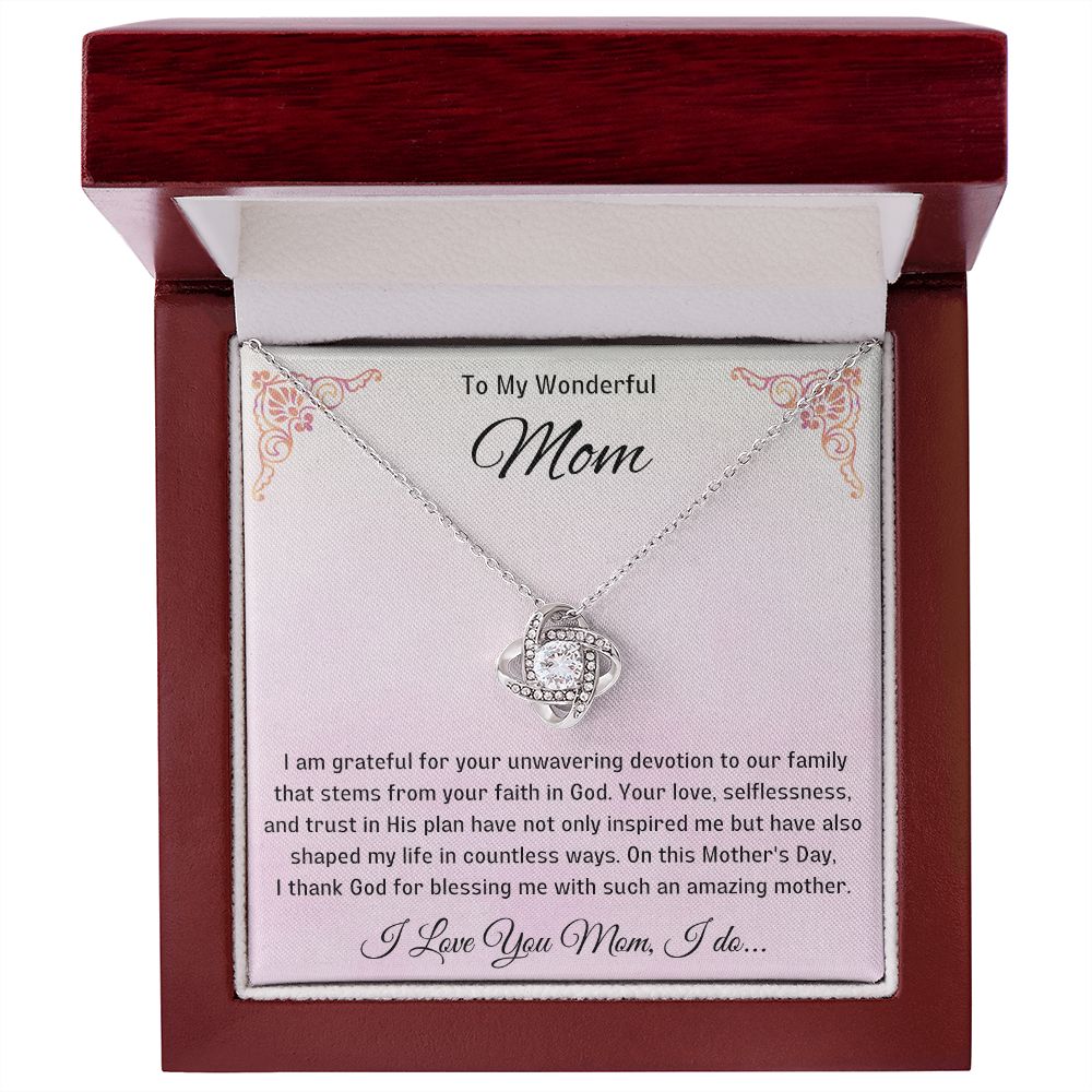 Mum Knot Necklace