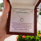 Goddaughter 1st Communion Gifts, Christening, Catholic Gift, Confirmation, Girl Necklace & Best Wishes in Gift Box from Godmother