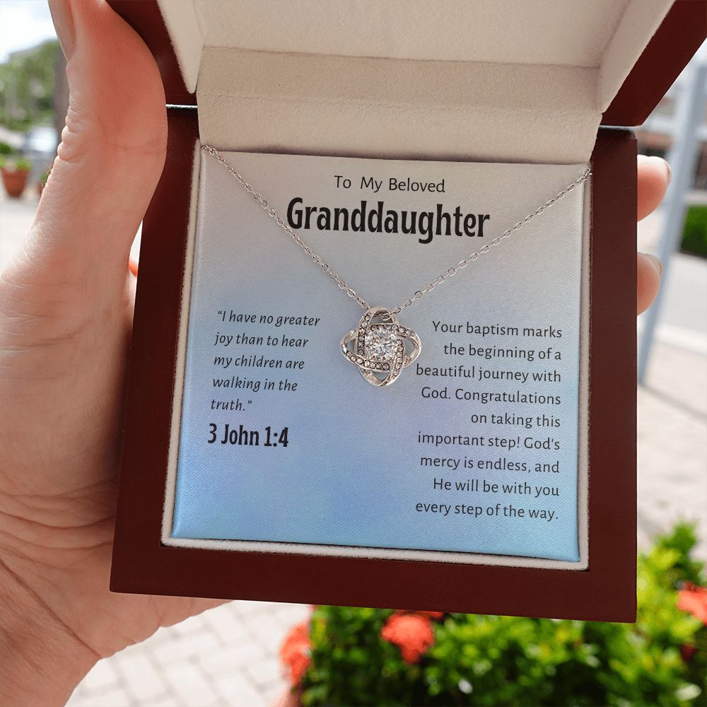Baptism Gift Girl Present From Grandparents | Granddaughter Christening Gift | Christening Gift Present for Granddaughter
