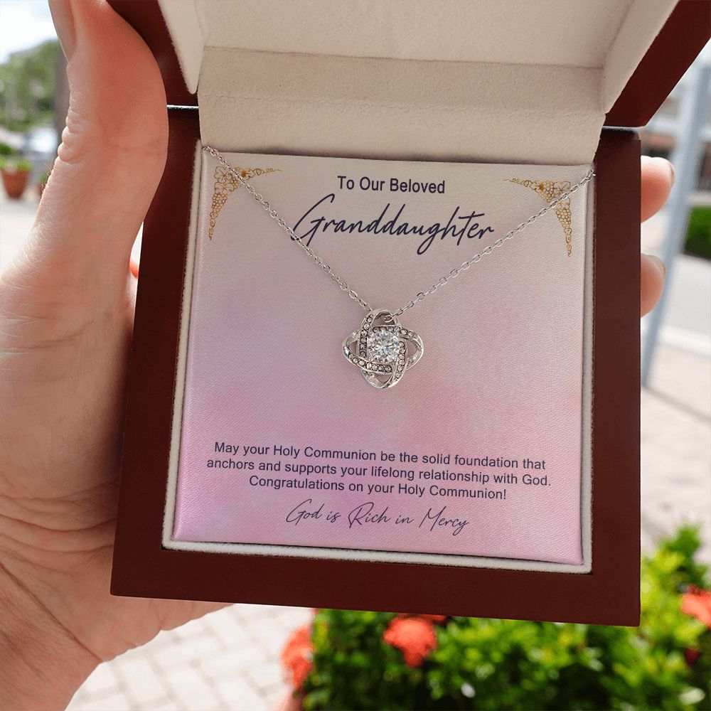 Granddaughter First Communion Gift | Christening Gift Present for Granddaughter | Baptism Gift Girl Present From Grandparents