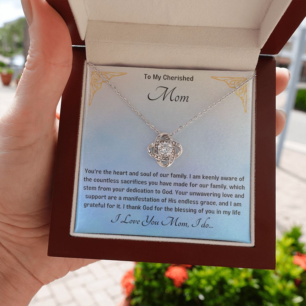 Mum Knot Necklace
