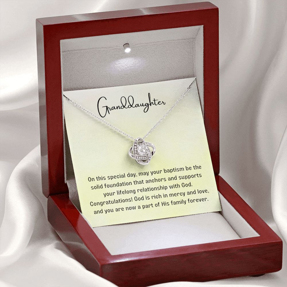 Baptism Gift Girl Present From Grandparents | Granddaughter Christening Gift | Christening Gift Present for Granddaughter