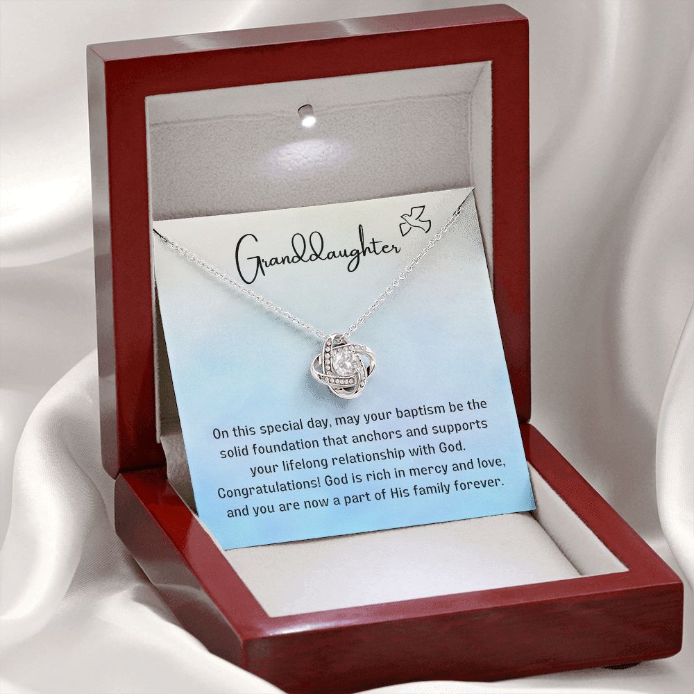Baptism Gift Girl Present From Grandparents | Granddaughter Christening Gift | Christening Gift Present for Granddaughter