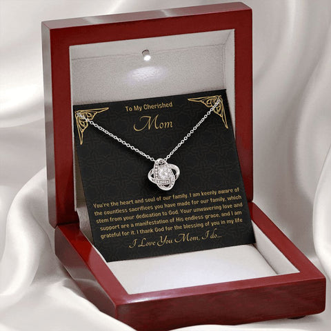Mum Knot Necklace