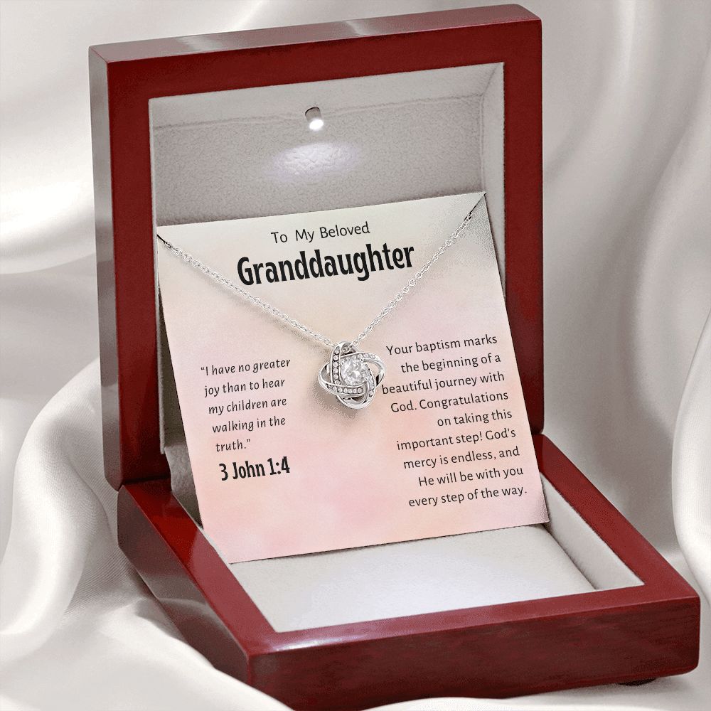 Baptism Gift Girl Present From Grandparents | Granddaughter Christening Gift | Christening Gift Present for Granddaughter