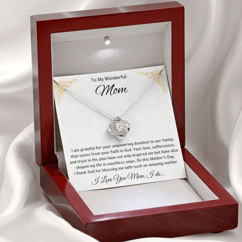 Mum Knot Necklace