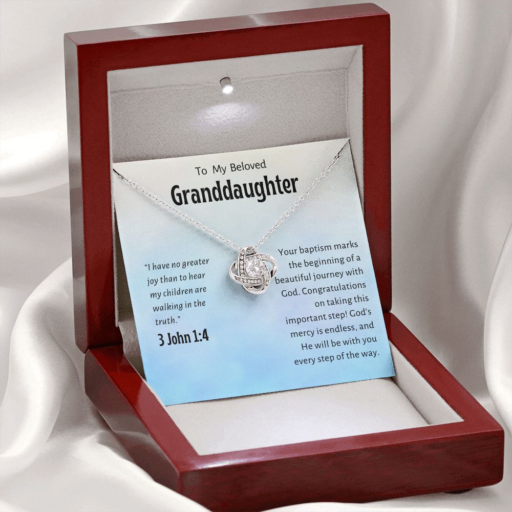 Baptism Gift Girl Present From Grandparents | Granddaughter Christening Gift | Christening Gift Present for Granddaughter