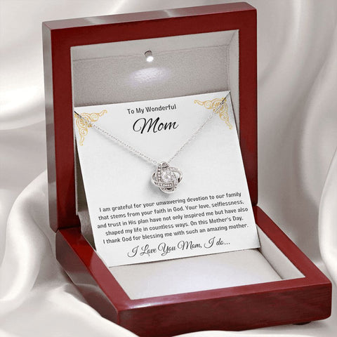 Mum Knot Necklace