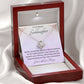 Goddaughter 1st Communion Gifts , Christening, Baptism, Confirmation, Necklace & Meaningful Message in Gift Box from Godmother
