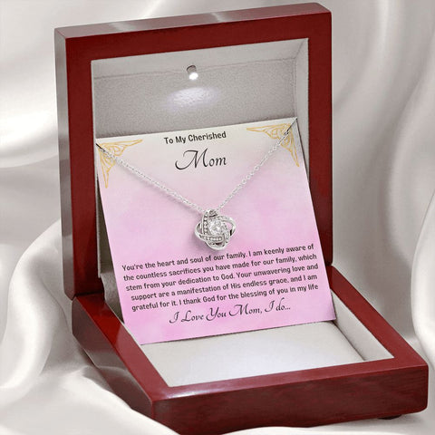 Mum Knot Necklace