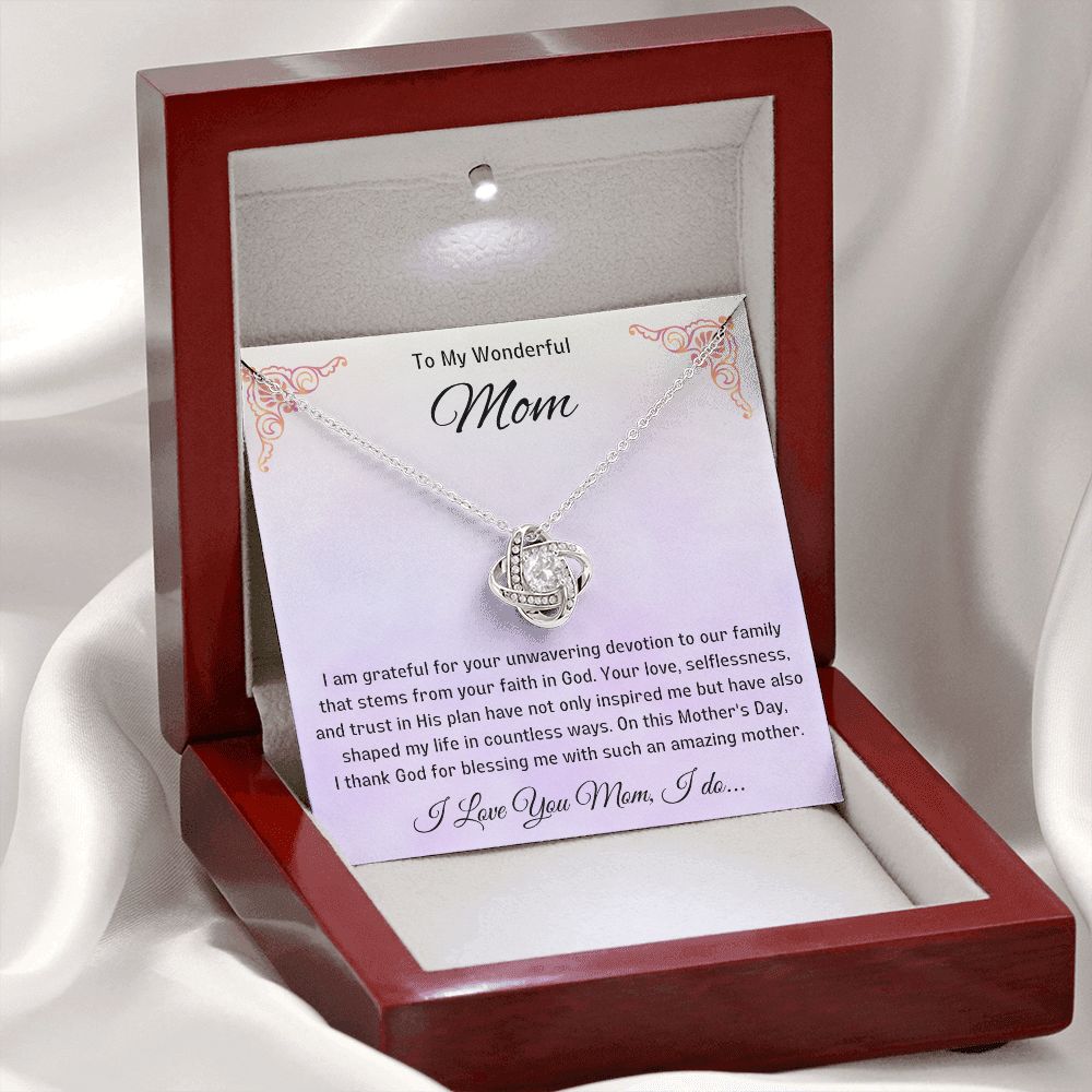 Mum Knot Necklace