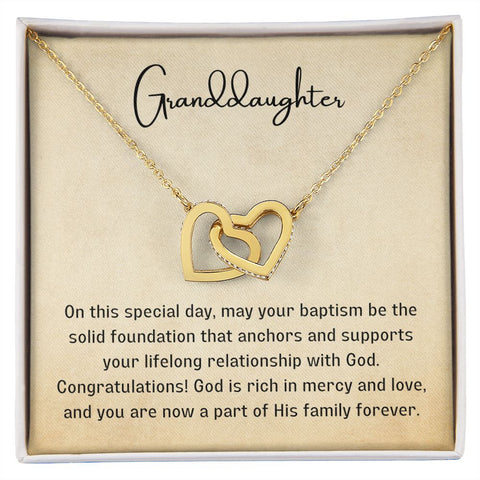 Baptism Gift Girl Present From Grandparents | Granddaughter Christening Gift | Christening Gift Present for Granddaughter