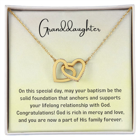 Baptism Gift Girl Present From Grandparents | Granddaughter Christening Gift | Christening Gift Present for Granddaughter